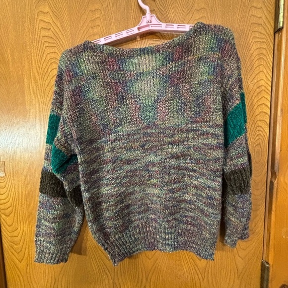Gloria Vanderbilt Variegated Long Sleeve Sweater M - Picture 2 of 3